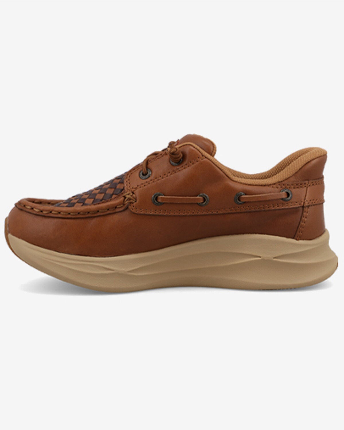 Image #3 - Twisted X Men's EZ On Feather X&trade; Casual Shoes - Moc Toe, Brown, hi-res