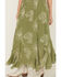Image #2 - Wild Moss Women's Embroidered Midi Skirt, Olive, hi-res