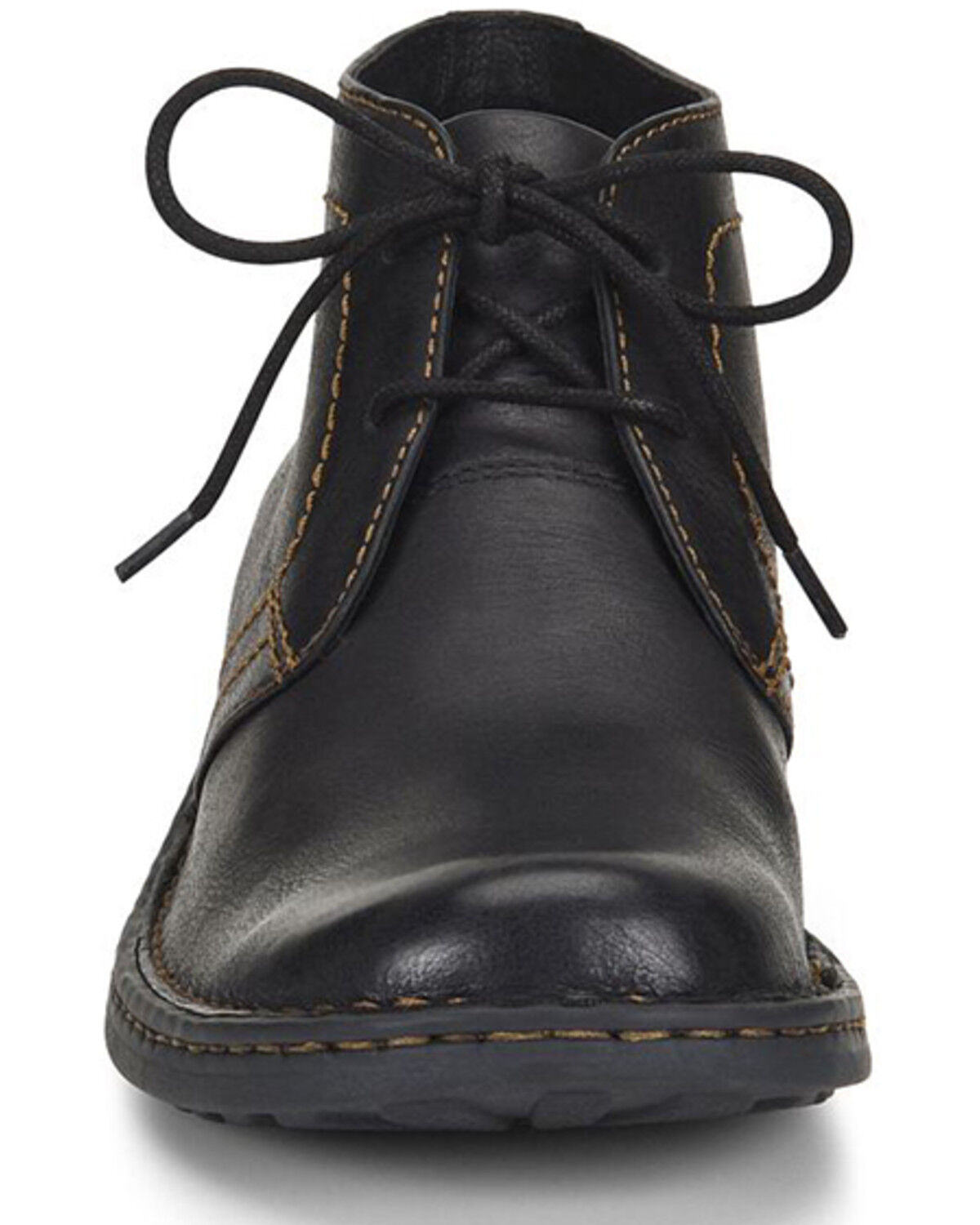 Image #4 - Born Men's Harrison Casual Shoes, Black, hi-res