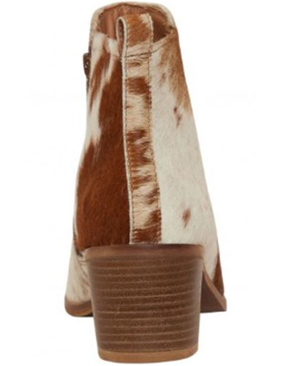 Image #3 - Myra Bag Women's Proton Fashion Booties - Round Toe, Brown, hi-res