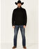 Image #2 - Ariat Men's Solid Charcoal Wesley 1/4 Zip Fleece Pullover, , hi-res