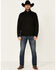 Image #2 - Ariat Men's Solid Charcoal Wesley 1/4 Zip Fleece Pullover , Charcoal, hi-res