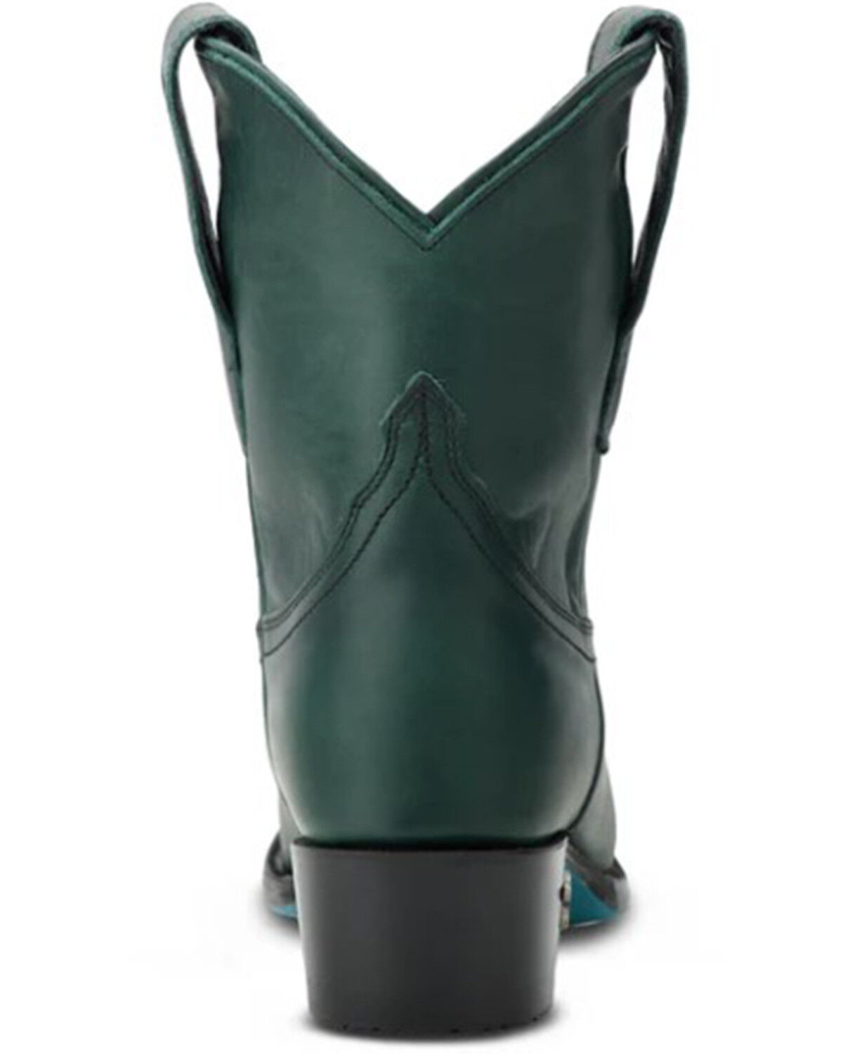 Image #5 - Lane Women's Emma Jane Western Booties - Snip Toe, Green, hi-res