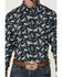 Image #3 - RANK 45 Men's Rodeo Large Paisley Print Long Sleeve Button-Down Western Shirt - Big & Tall, Multi, hi-res
