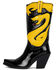 Image #2 - Jeffrey Campbell Women's Killer Cobra Synthetic Western Boots - Snip Toe , Black, hi-res