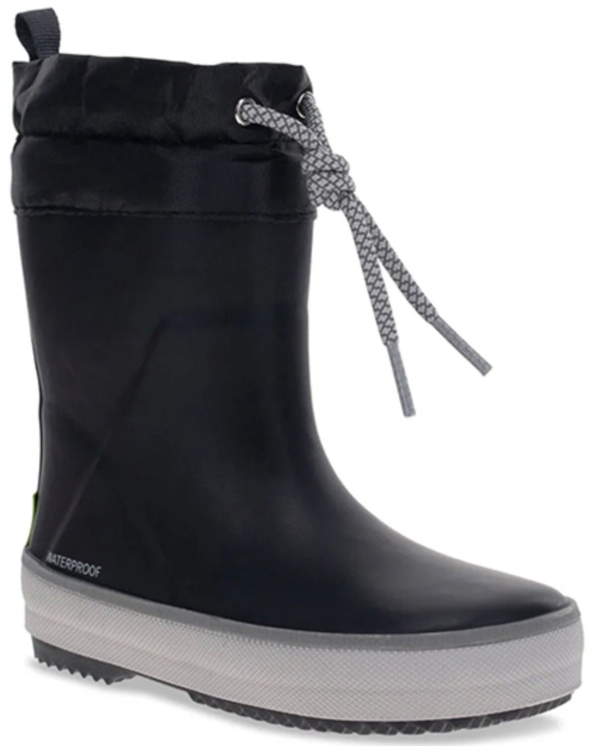 Image #1 - Western Chief Boys' Element Waterproof Rain Boots - Round Toe, Black, hi-res