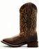 Image #3 - Laredo Women's Anita Western Performance Boots - Broad Square Toe, Tan, hi-res