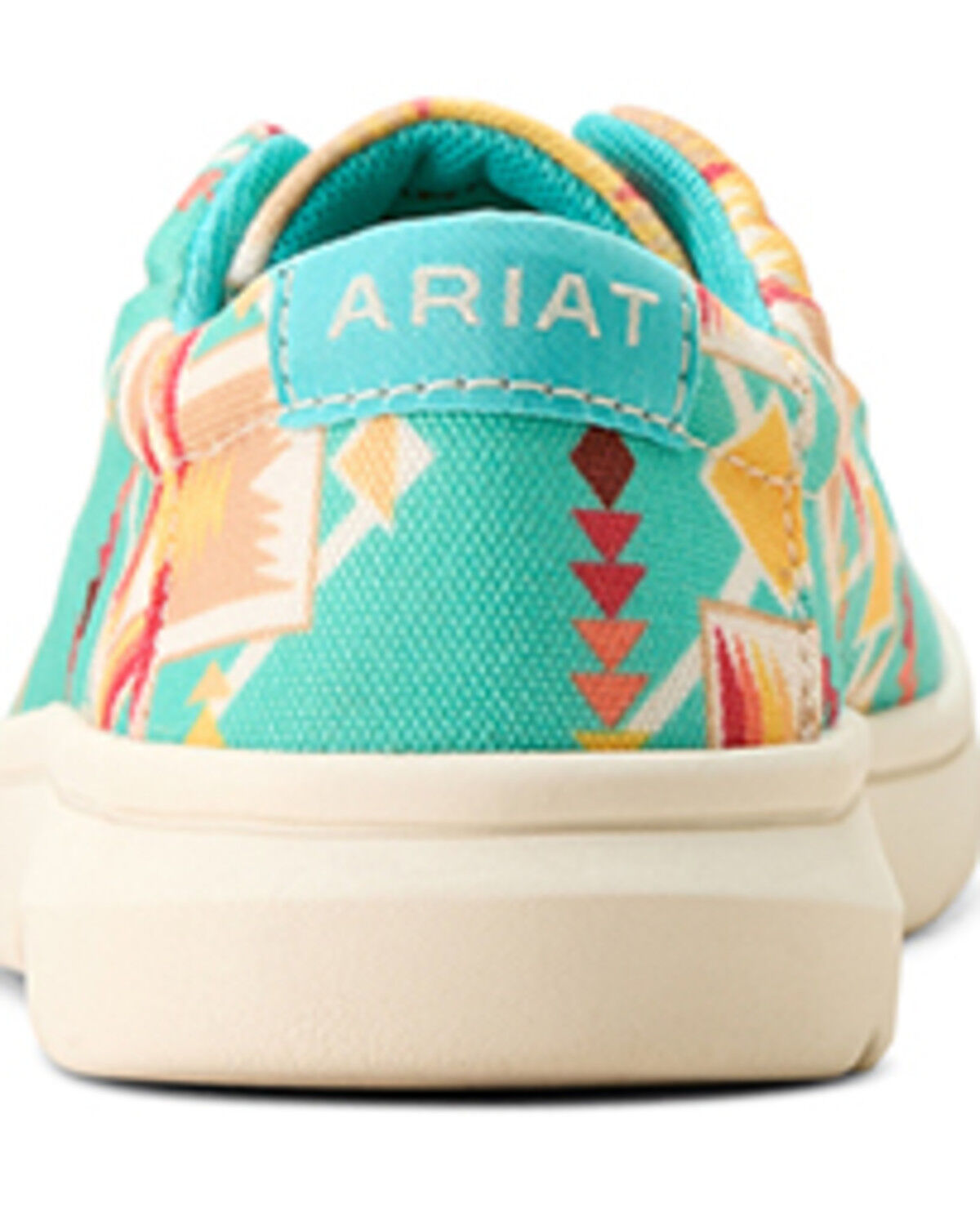 Image #3 - Ariat Boys' Hilo Southwestern Print Casual Shoes - Moc Toe, Blue, hi-res