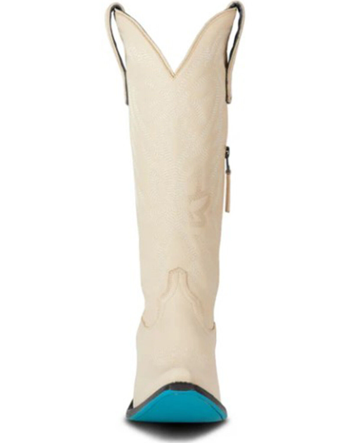 Image #4 - Lane Women's Smokeshow Tall Western Boots - Snip Toe, Ivory, hi-res