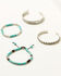 Image #1 - Idyllwind Women's Amberwood Navajo pearl Bracelet Set - 4 Piece, Silver, hi-res