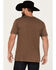 Image #4 - RANK 45® Men's Orwell Short Sleeve Graphic T-Shirt, Chocolate, hi-res
