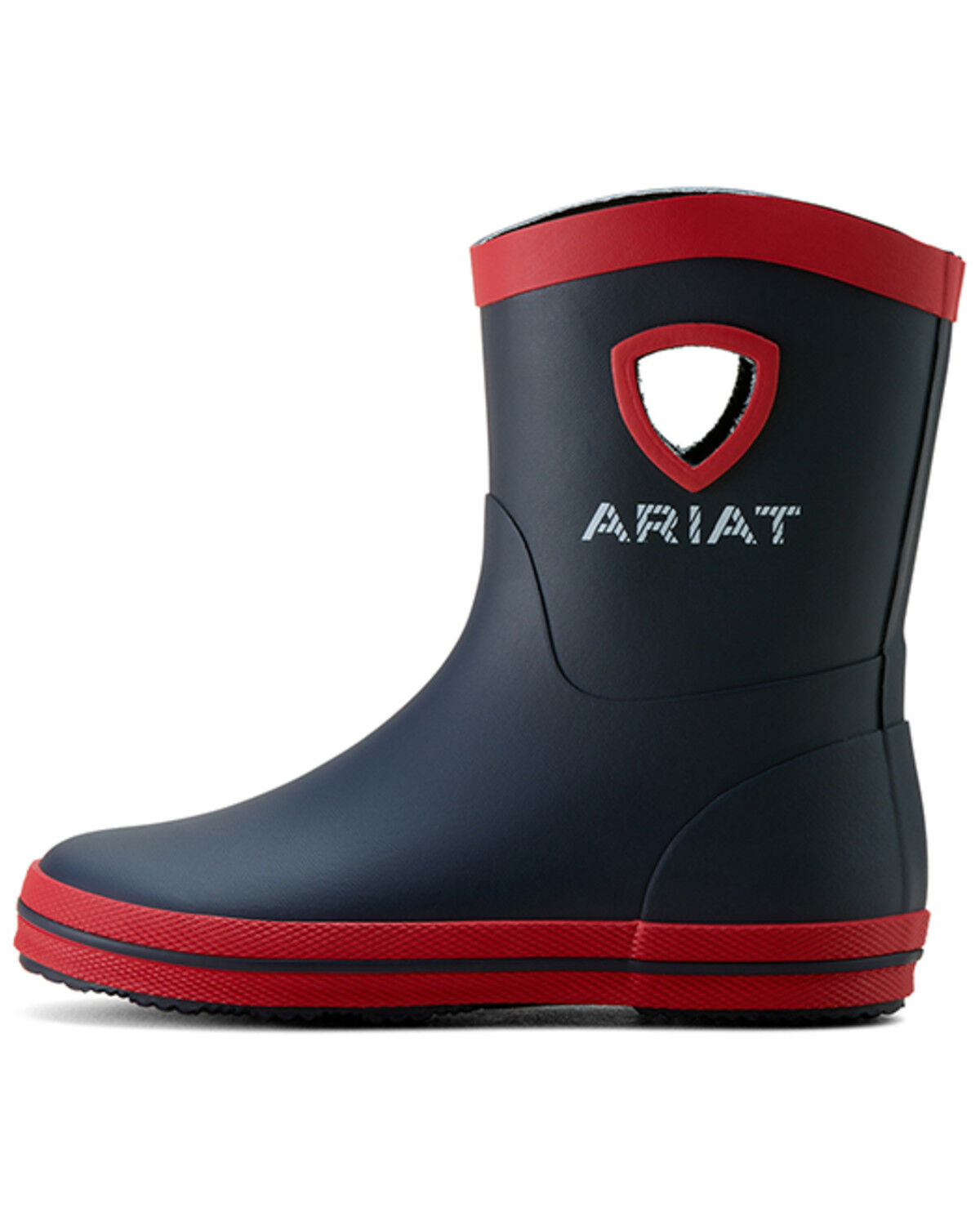 Image #2 - Ariat Boys' Kelmarsh Rubber Boots, Navy, hi-res