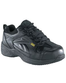Reebok Men's Centose Internal Met Guard Work Shoes - Composite Toe , Black, hi-res