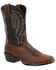 Image #1 - Durango Men's Westward Western Boots - Broad Square Toe, Black, hi-res