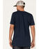 Image #4 - Moonshine Spirit Men's Wing Guitar Graphic Short Sleeve T-Shirt, Navy, hi-res