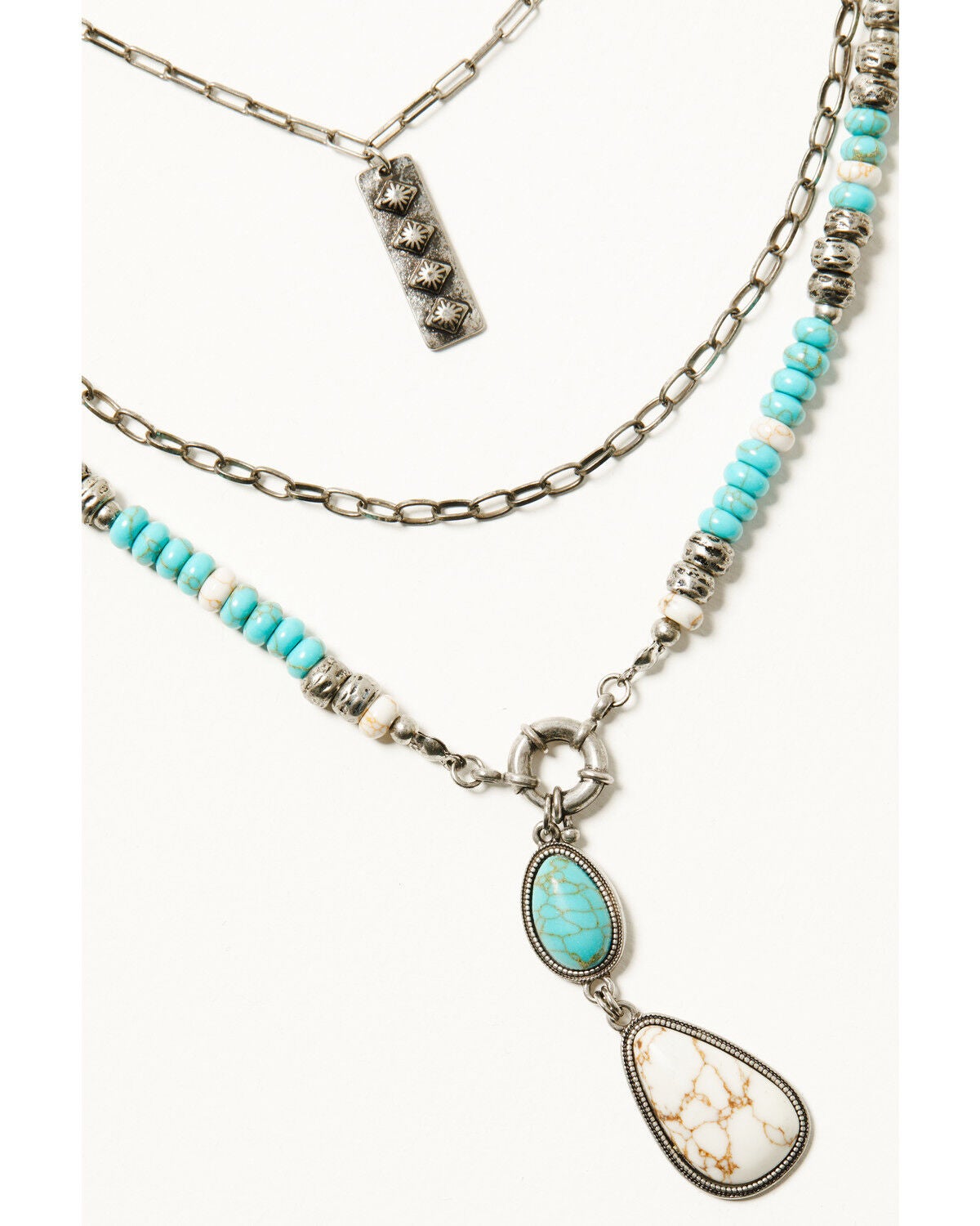Image #3 - Shyanne Women's Isla Oasis Layered Necklace, Turquoise, hi-res