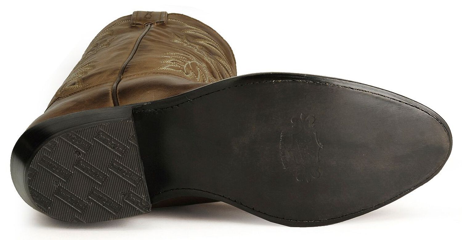 Image #5 - Tony Lama Men's Stallion Leather Americana Western Boots - Medium Toe, , hi-res