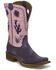 Image #1 - Nocona Women's Sedinia Python Print Western Boots - Square Toe, , hi-res