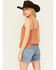 Image #4 - Wild Moss Women's Lace Trim Cami, Rust Copper, hi-res