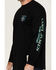 Image #4 - Cody James Men's FR Pyro Long Sleeve Graphic T-Shirt, Black, hi-res