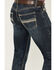 Image #4 - Rock & Roll Denim Men's Rifle Dark Wash Skinny Reflex Stretch Denim Jeans, Dark Wash, hi-res