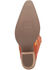 Image #7 - Dingo Women's Flower Power Suede Tall Western Boots - Snip Toe, Rust Copper, hi-res
