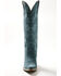 Image #4 - Shyanne Women's Flora Suede Tall Western Boots - Snip Toe, Blue, hi-res