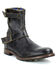 Image #1 - Bed Stu Men's Fellow Double Buckle Boot - Round Toe, Black, hi-res
