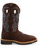 Image #2 - Twisted X Men's Western Work Boots - Steel Toe, Multi, hi-res