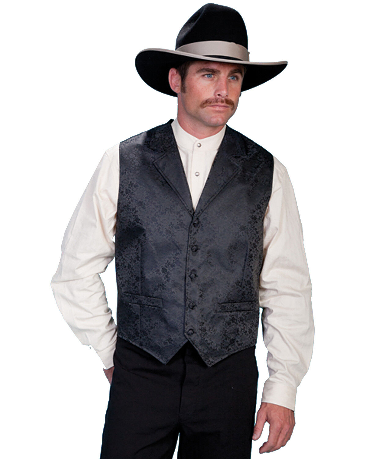 Image #1 - Rangewear by Scully Dragon Vest - Big & Tall, Black, hi-res