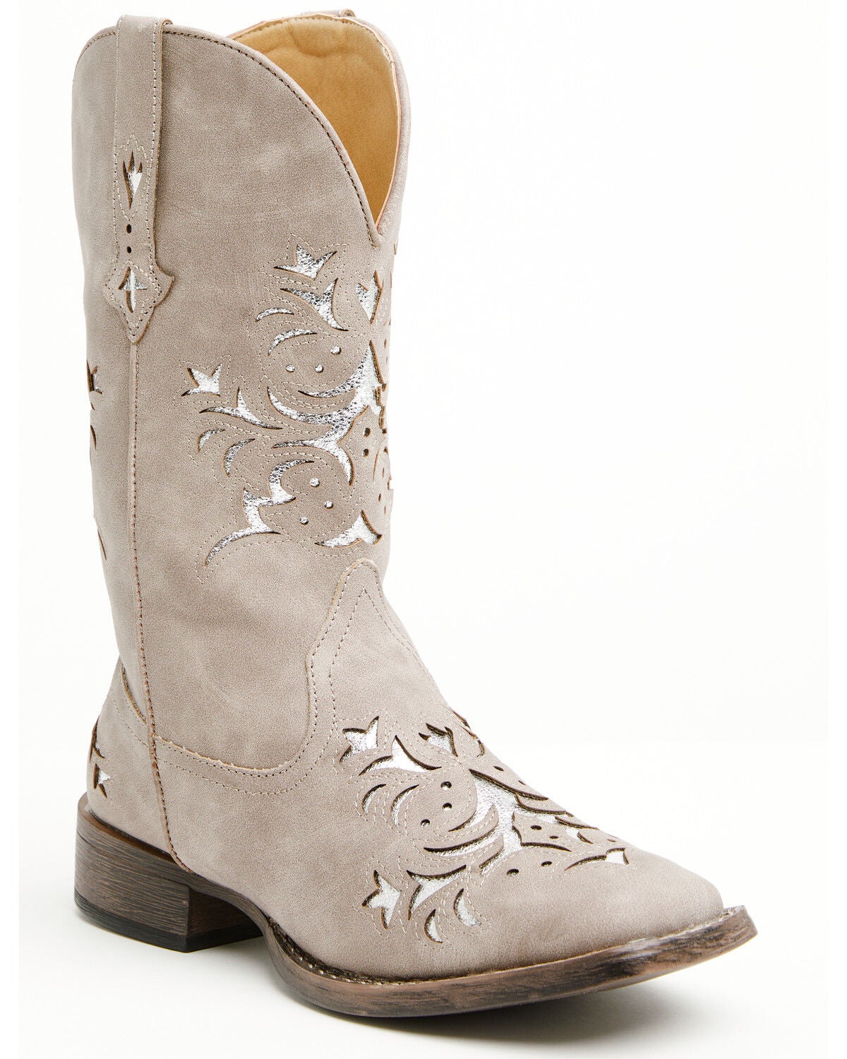 Image #1 - Roper Women's Kennedy Performance Western Boots - Broad Square Toe, , hi-res
