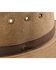 Outback Trading Co. Tan Madison River UPF50 Sun Protection Oilskin Hat, Tan, hi-res