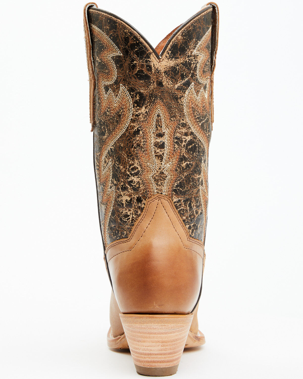Image #5 - Dan Post Women's 11" Tria Western Boots - Snip Toe, Tan, hi-res