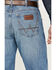 Image #4 - Wrangler Retro Men's Fergus Medium Wash Slim Straight Stretch Denim Jeans - Tall, Medium Wash, hi-res