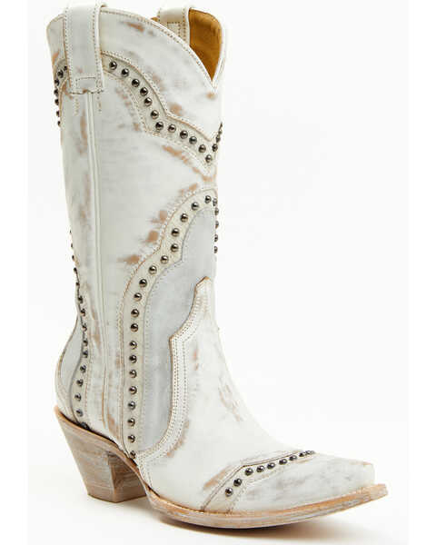 Idyllwind Women's Walk This Way Western Boots - Snip Toe, White, hi-res