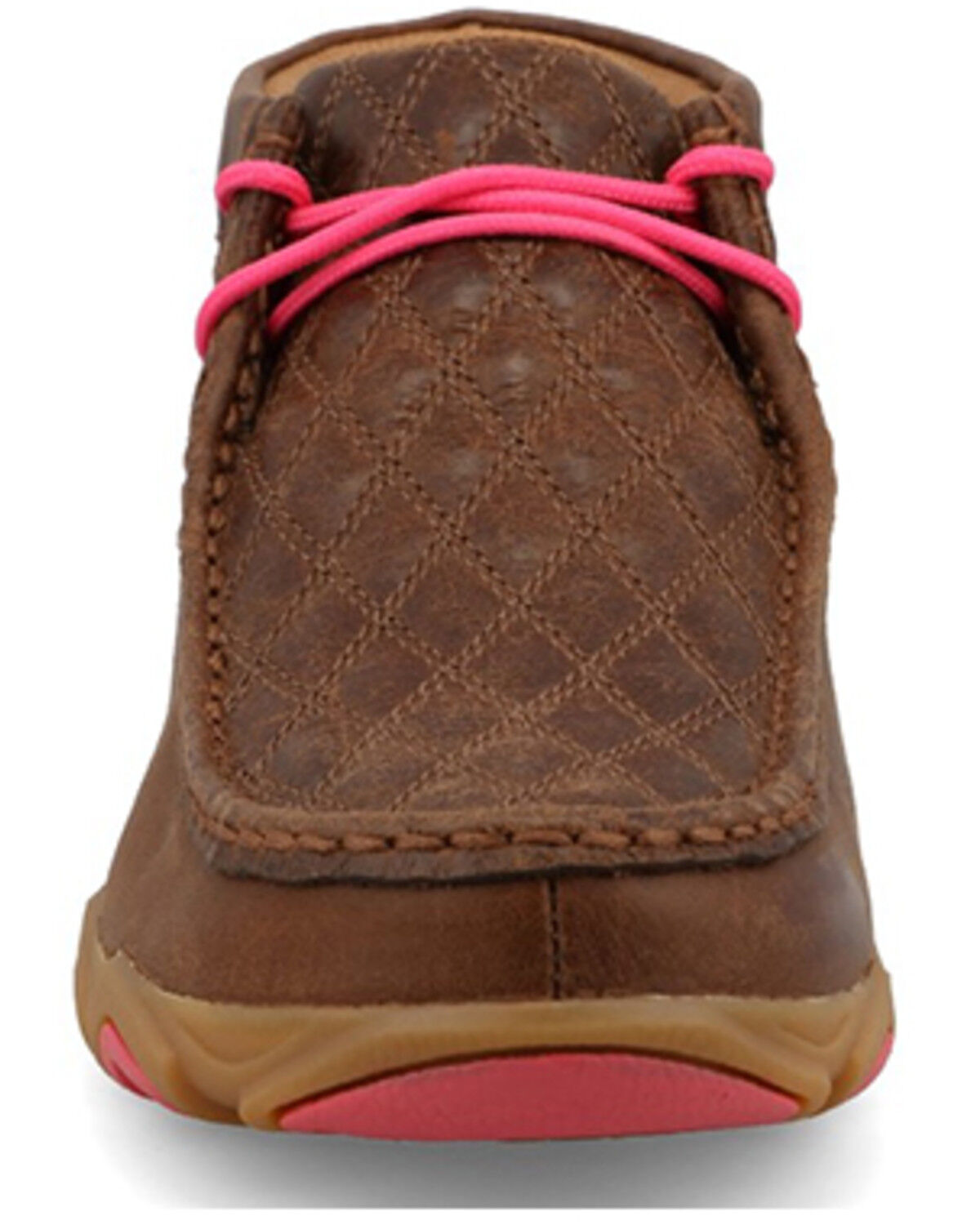Image #4 - Twisted X Women's Tough Enough to Wear Pink Chukka Driving Mocs, Brown, hi-res