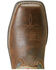 Image #4 - Ariat Women's Anthem Shortie Performance Western Boots - Square Toe, Brown, hi-res