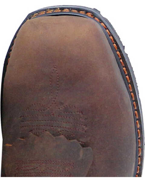 Image #6 - Cody James Men's 8" Lace-Up Kiltie Waterproof Work Boots - Composite Toe, Brown, hi-res