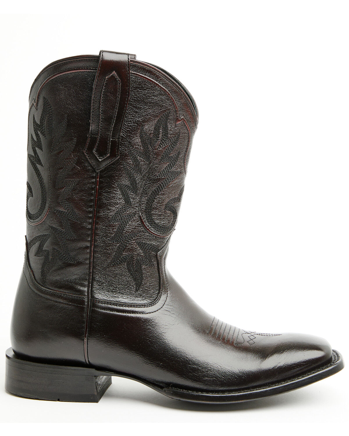 Image #2 - Cody James Black 1978® Men's The Hayward Western Boots - Broad Square Toe, Black Cherry, hi-res