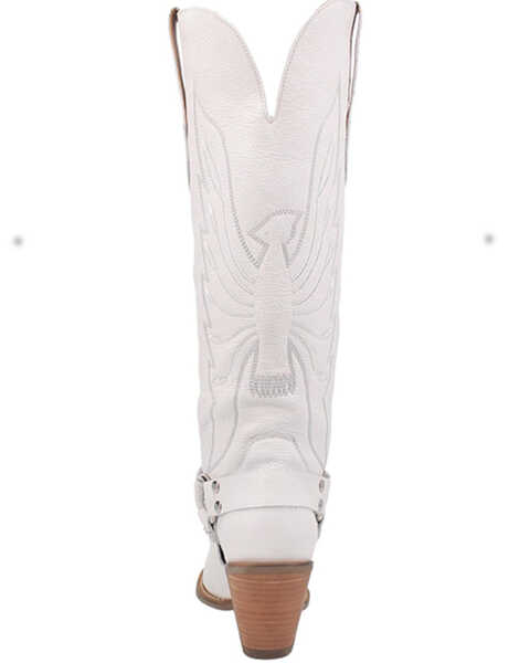 Image #4 - Dingo Women's Heavens to Betsy Western Boots - Pointed Toe, White, hi-res