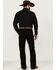 Image #3 - RANK 45® Men's Houston Stretch Stackable Straight Jeans , Black, hi-res