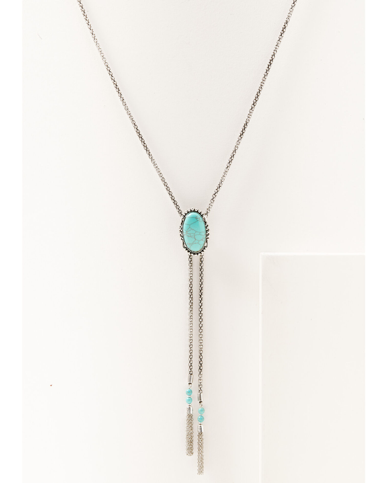 Prime Time Women s Turquoise Stone Bolo Necklace Country Outfitter
