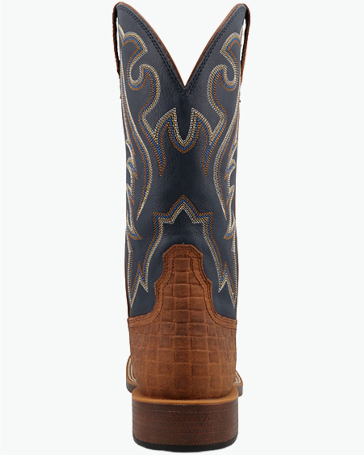 Image #5 - Twisted X Men's Top Hand Performance Western Boots - Broad Square Toe, Chestnut, hi-res