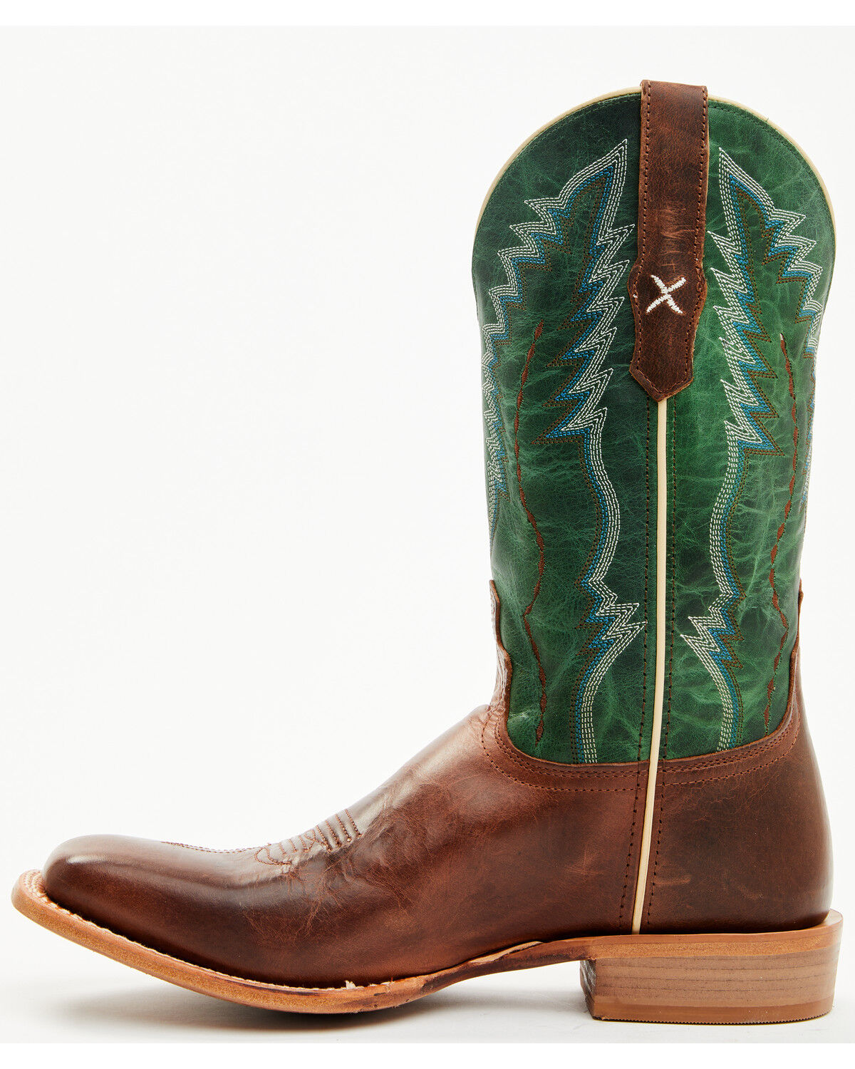Image #3 - Twisted X Men's Rancher Western Boots - Broad Square Toe, Brown, hi-res