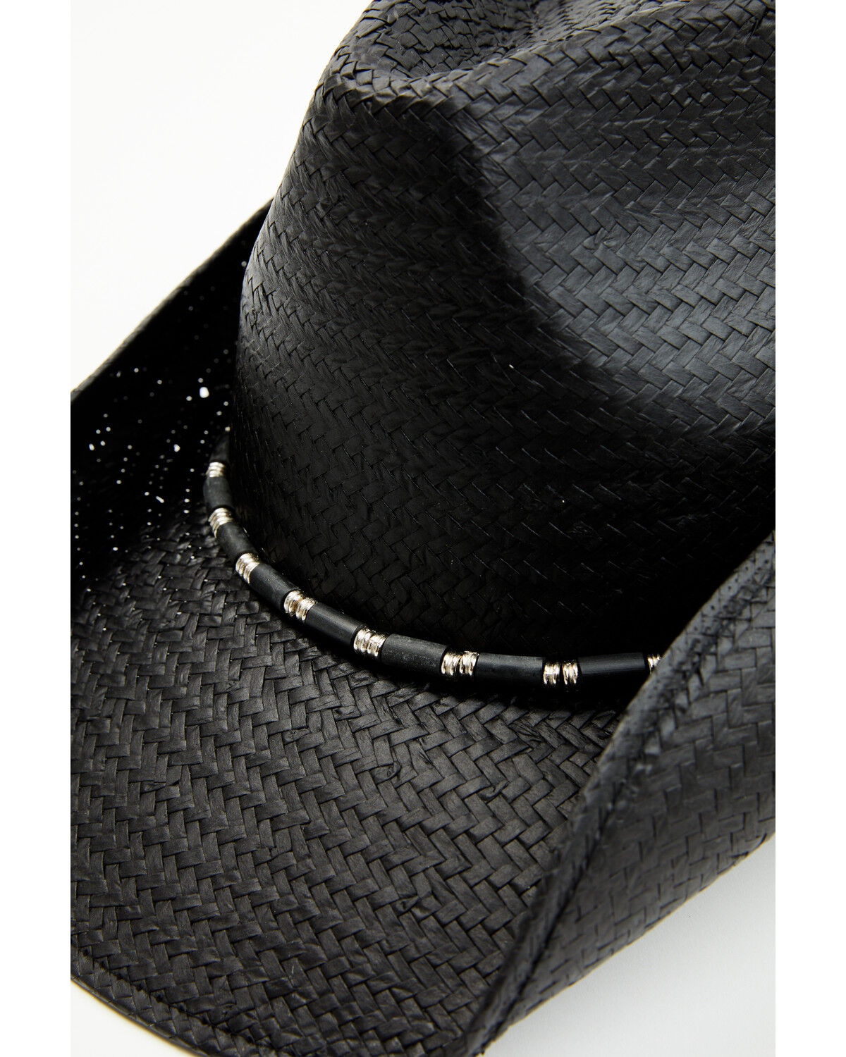 Image #2 - Cody James Jamboree Straw Cowboy Hat, Black, hi-res