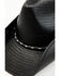 Image #2 - Cody James Jamboree Straw Cowboy Hat, Black, hi-res