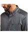 Image #4 - Ariat Men's Team Logo Twill Long Sleeve Button-Down Western Shirt - Tall , Dark Grey, hi-res