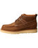 Twisted X Men's 4" Wedge Sole Boots - Moc Toe, Cognac, hi-res