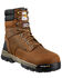Carhartt Men's Ground Force Waterproof Work Boots - Soft Toe, Brown, hi-res