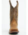 Image #4 - Dan Post Women's Jillian Western Boots - Broad Square Toe, Tan, hi-res